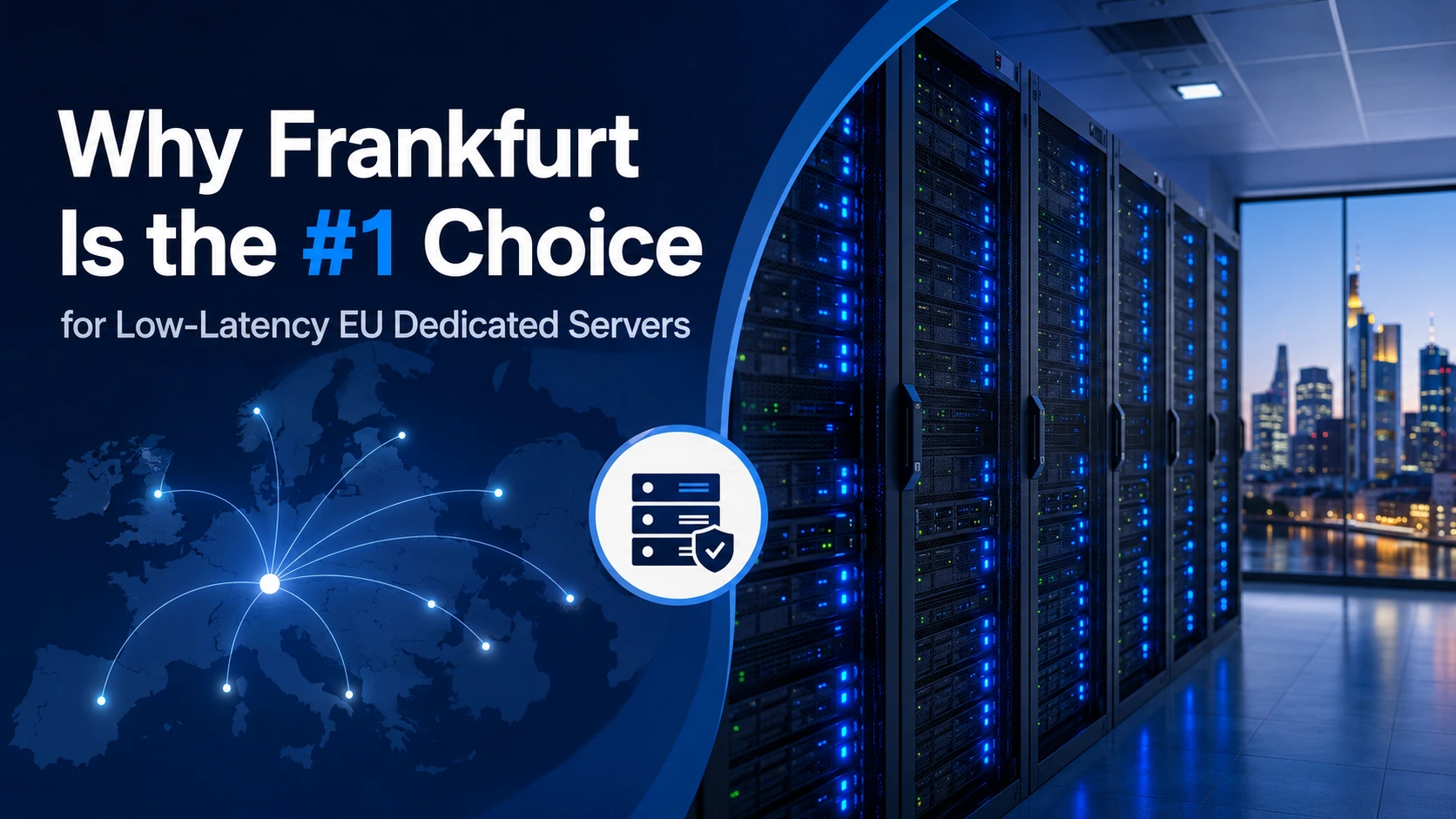 Why Frankfurt Is the #1 Choice for Low-Latency EU Dedicated Servers