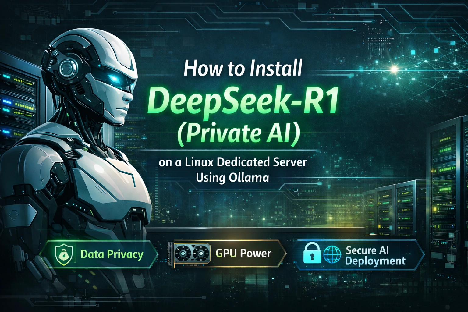 DeepSeek-R1 AI Model Installation on Linux Dedicated Server