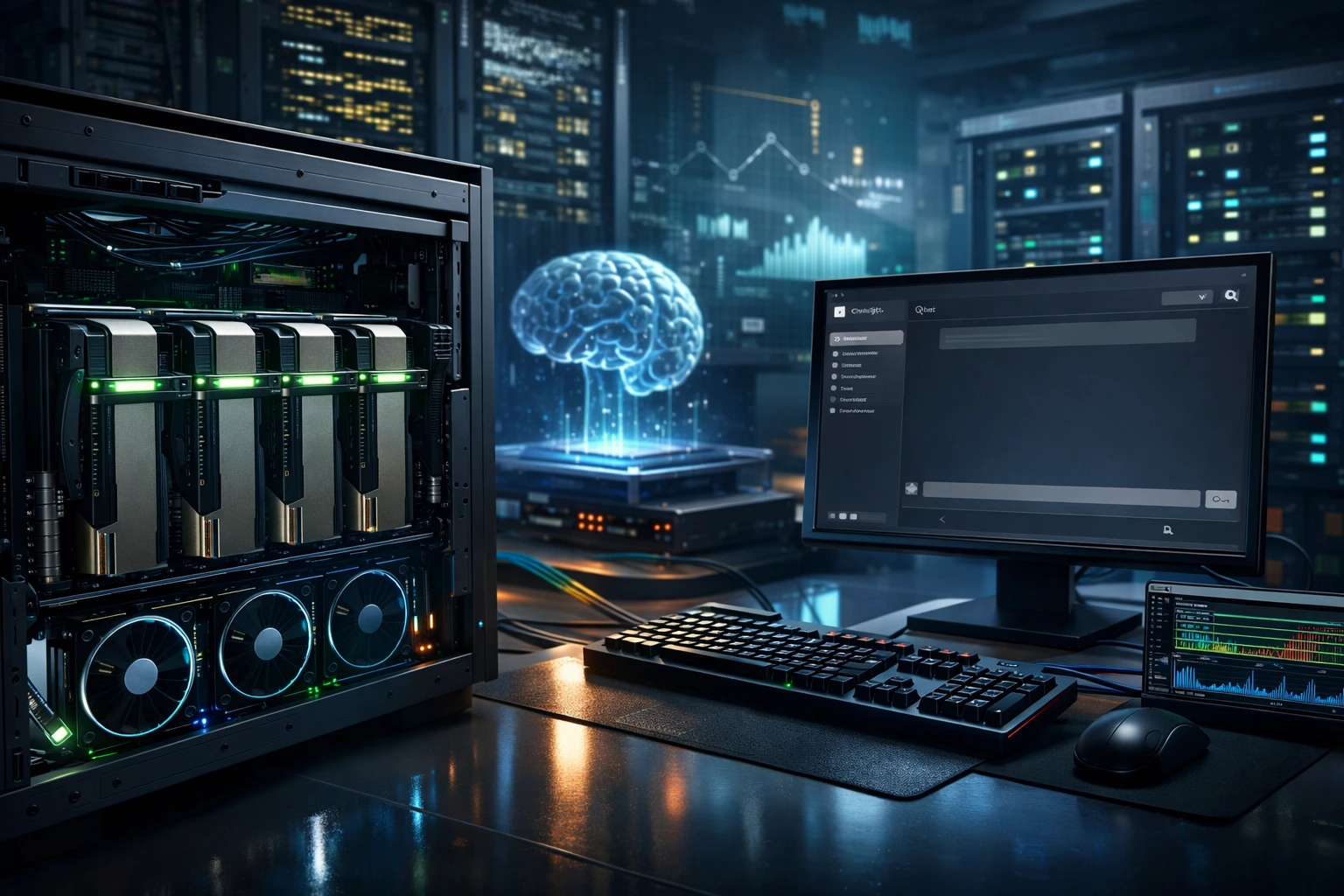 Ollama and Open WebUI Multi-GPU Bare Metal Server Deployment